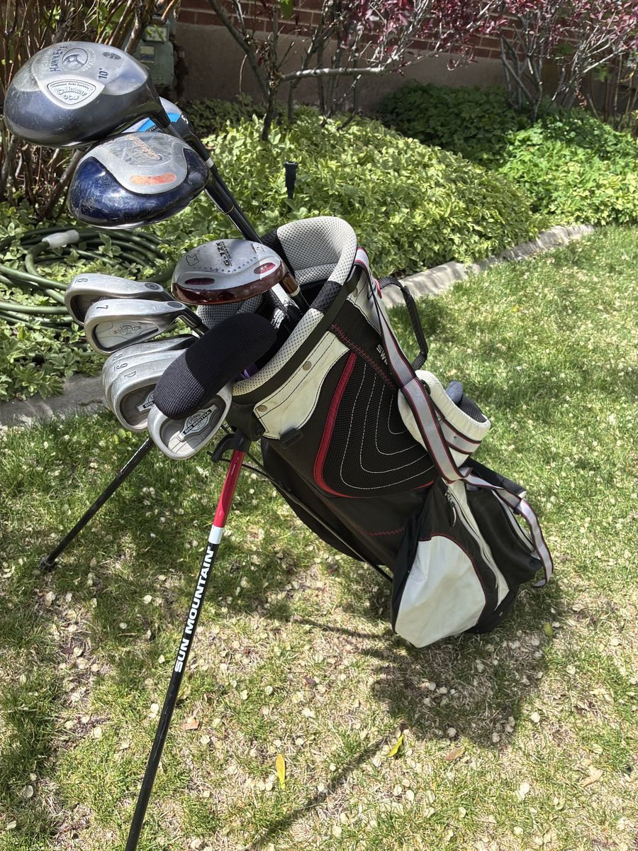 Womens Callaway Sun Mtn golf Clubs Set