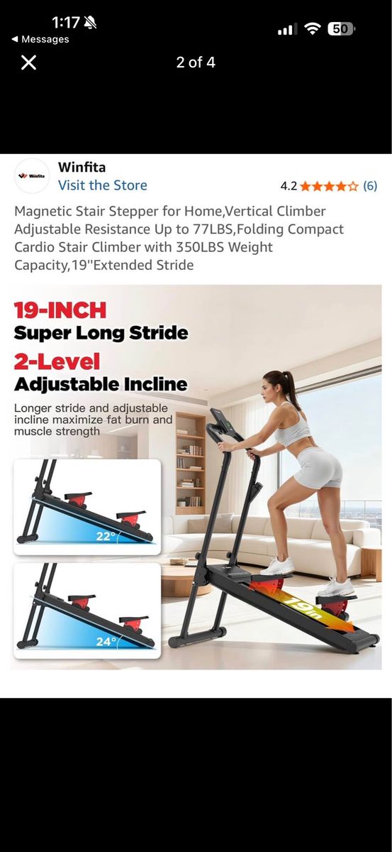 Brand new stair climber