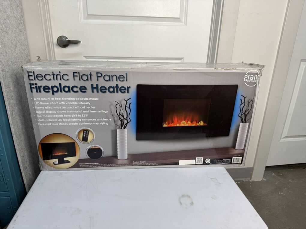 Electric Fireplace - New - Open Box