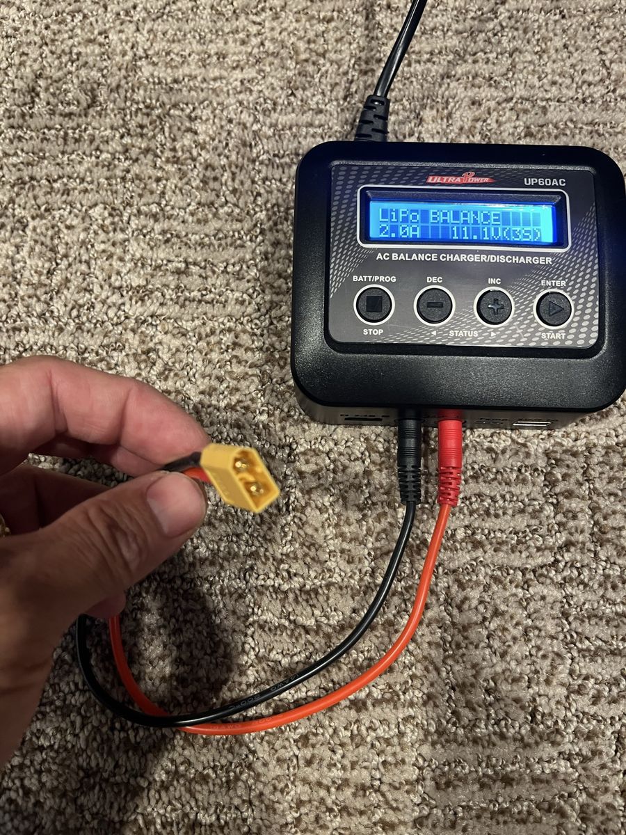 Ultra Power UP60AC LiPo Balance Charger/Discharger - 60W, 6A Output