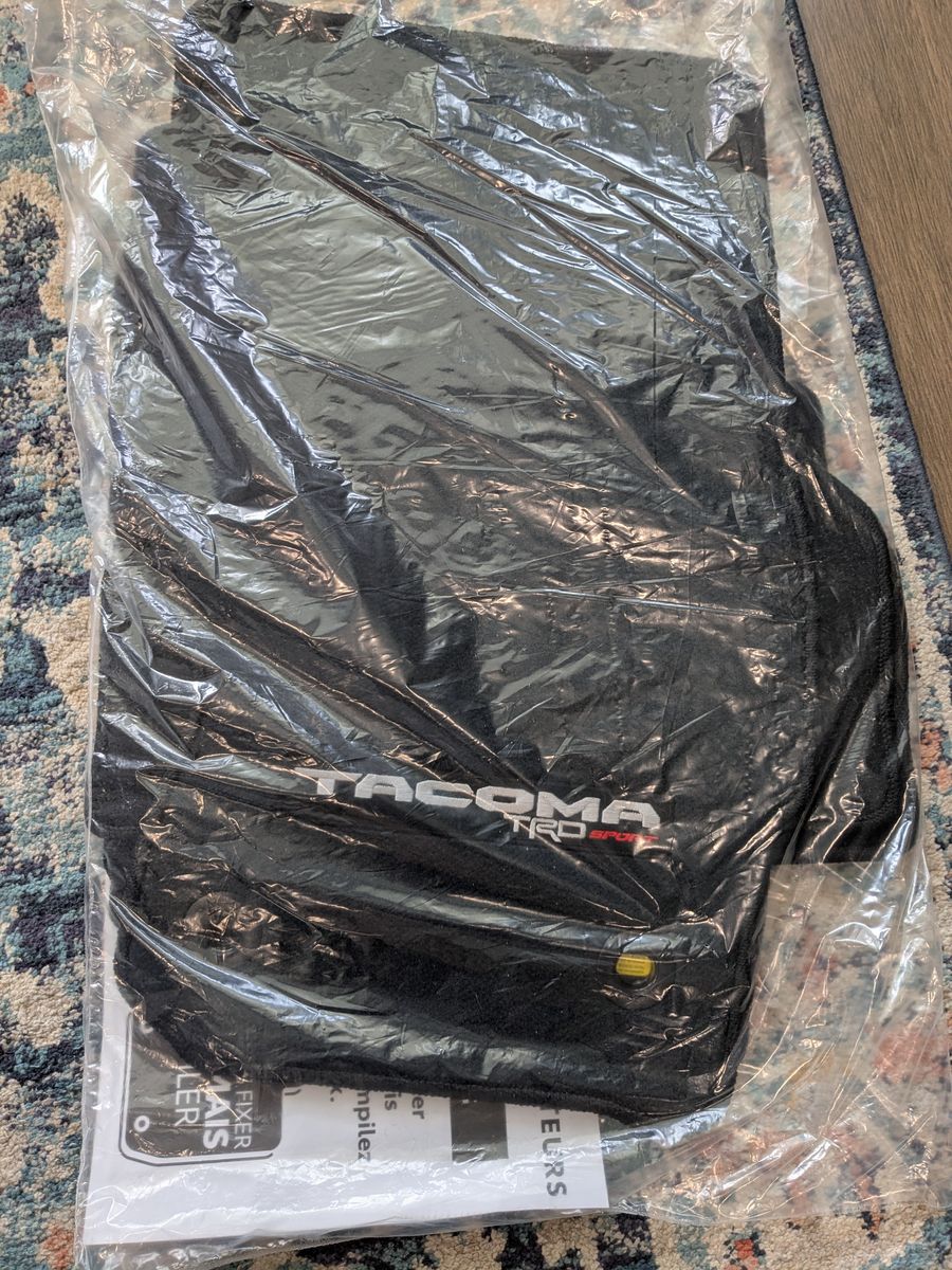 Toyota Tacoma Carpet Floor Mats – 2025 4th Gen New OEM