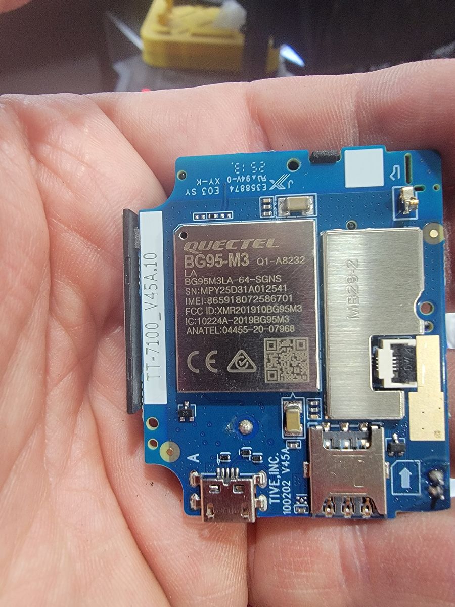 Small circuit boards.