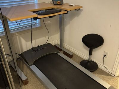 Premium Walking Treadmill SIt Stand Desk
