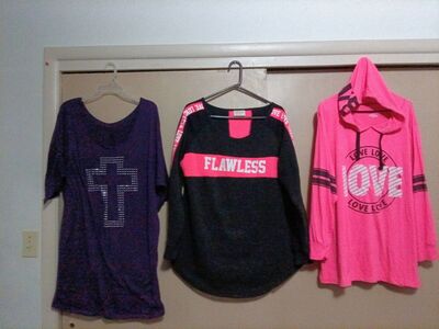 Lot of 3 shirts plus