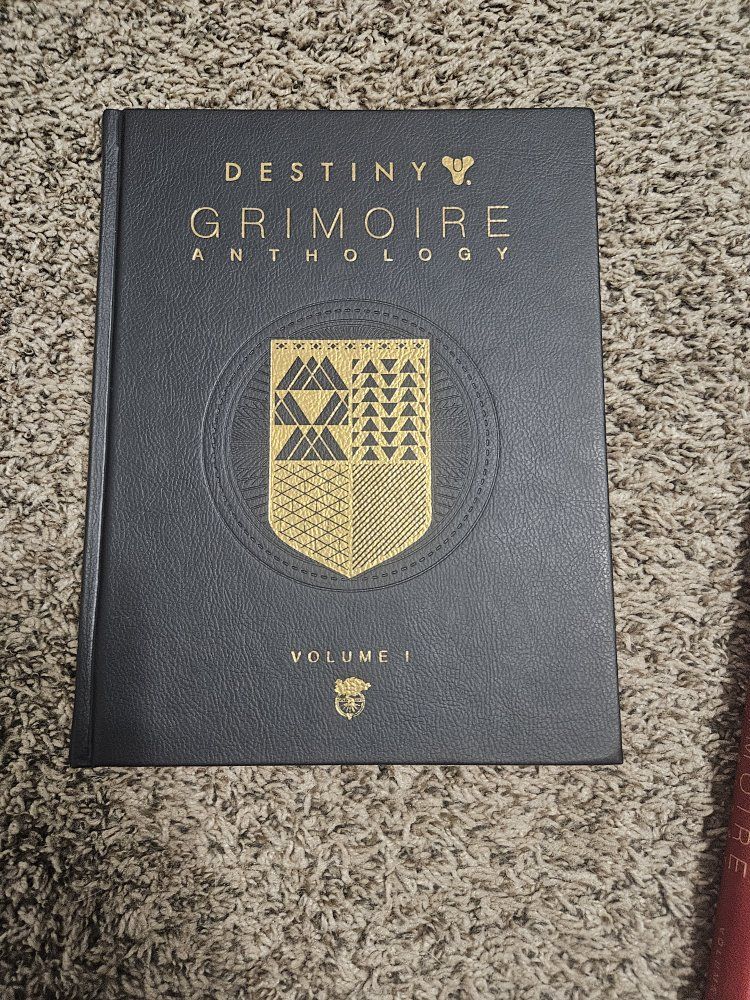 Destiny Grimoire Anthology Volume I Hardcover Book Bungie Lore Collection