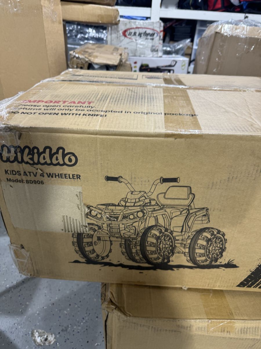 Hikiddo BD906 Kids Ride-On Electric ATV 4-Wheeler 24V 400W