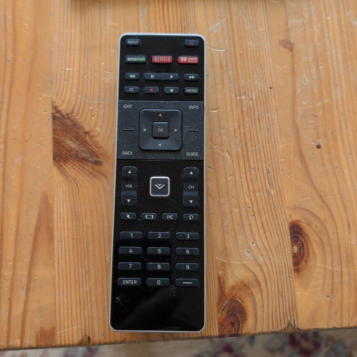 Vizio QWERTY TV remote