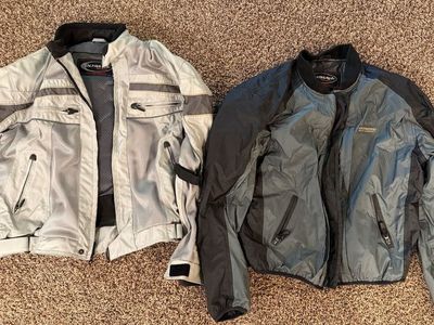 Olympia 2-in-1 Cordura Protective Touring Motorcycle Jacket Men’s Sz XL