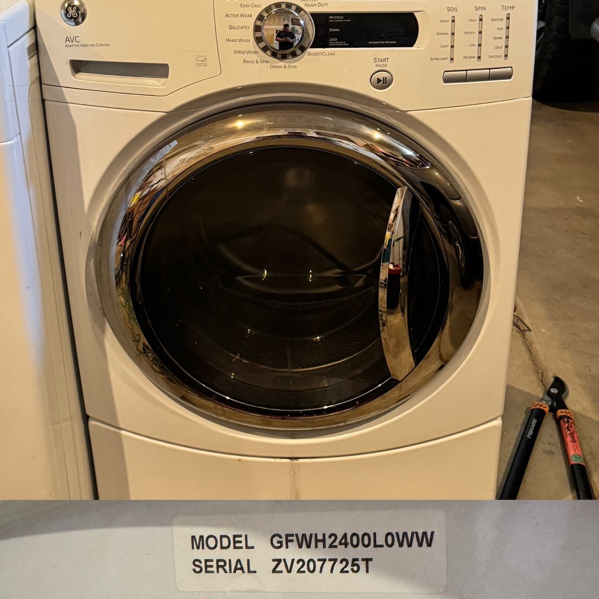Free washer and dryer