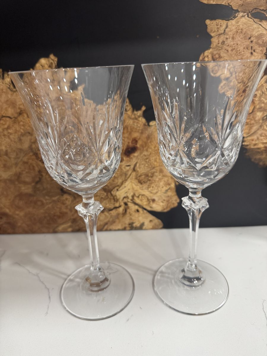 Wine glasses crystal