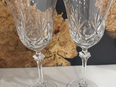 Wine glasses crystal