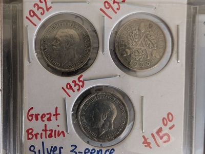 Silver foreign coins
