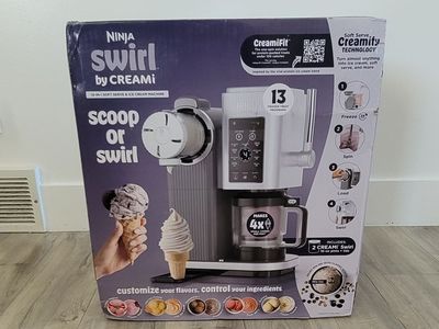 NEW-Ninja Creami Scoop or Swirl Ice Cream Maker