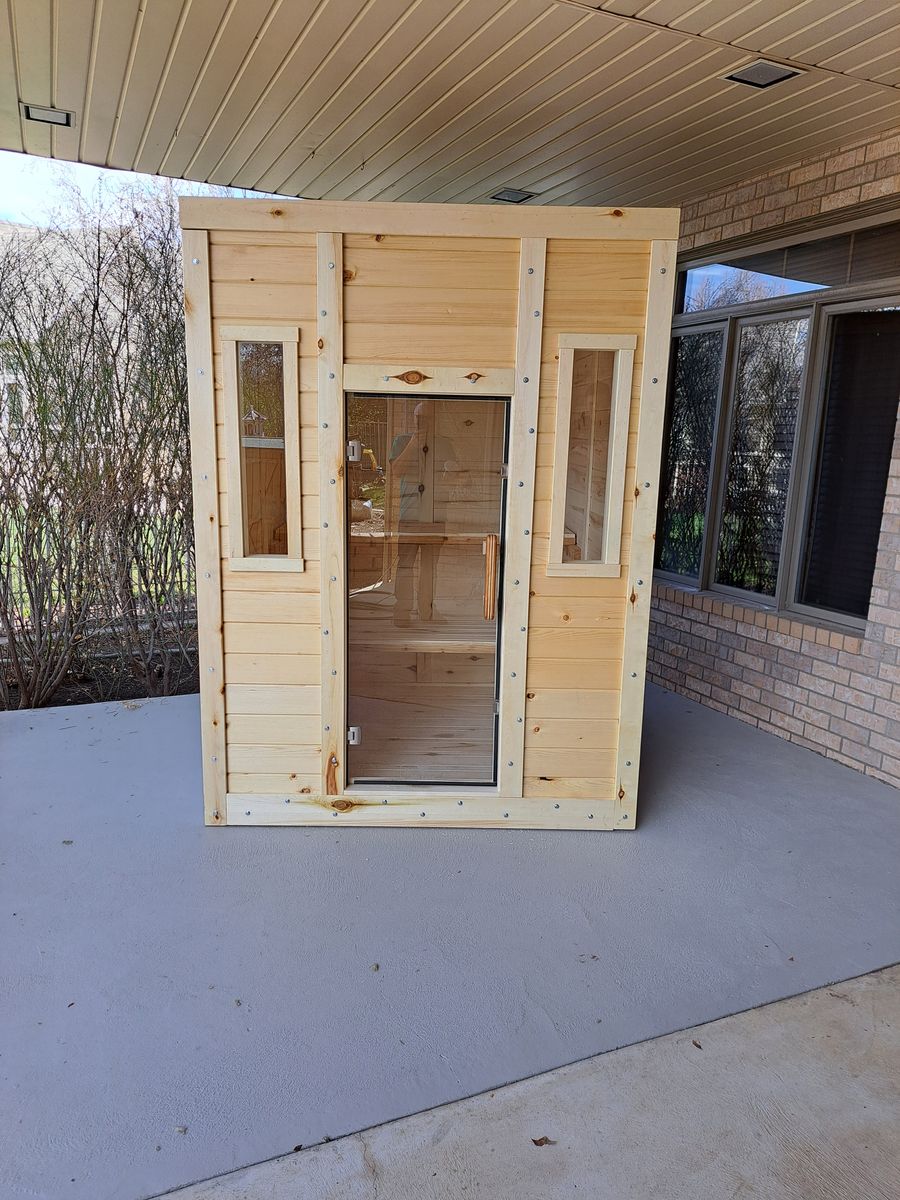 CUSTOM FOR YOUR NEEDS SAUNA
