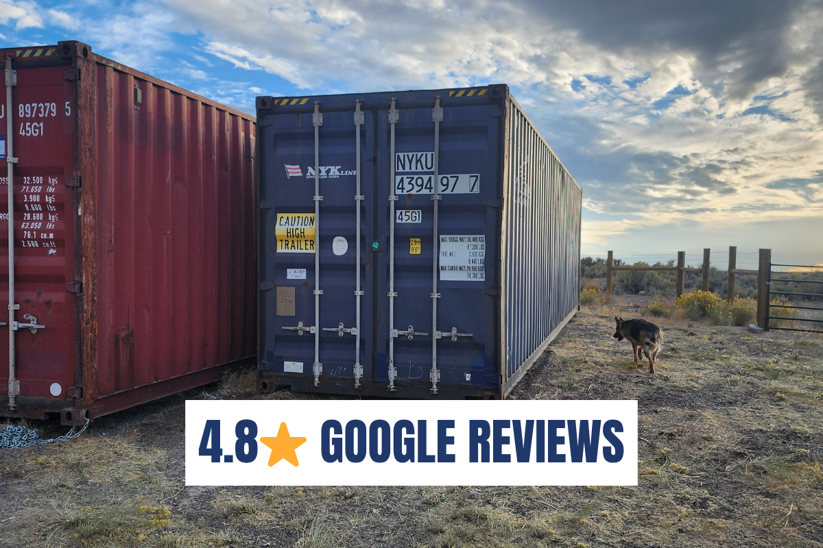Conex Storage Container 40ft HC – Idaho – Ready