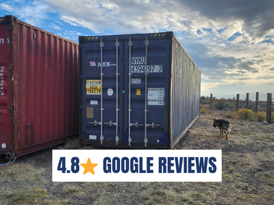 Conex Storage Container 40ft HC – Idaho – Ready