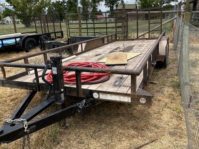 Utility Trailer, Dual Axle, Open Deck
