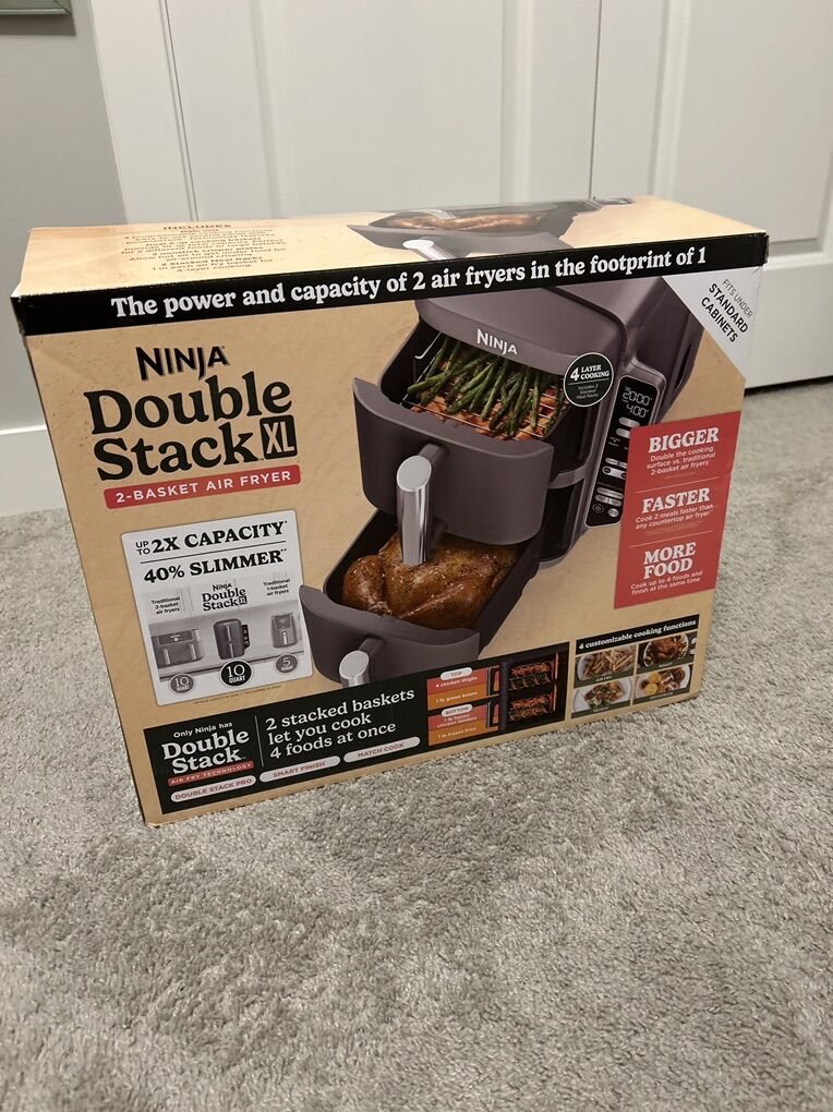 New Ninja Double Stack XL Air Fryer!