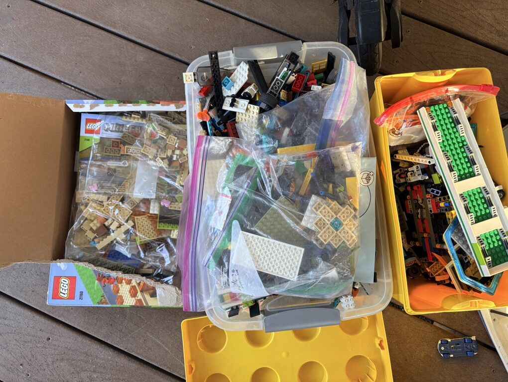 Lego Stash Lots Of Lego Pieces