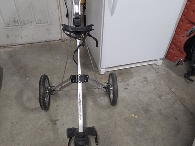 Bag Boy Express Golf Push Cart 3-Wheel Folding/Collapsible - BagBoy