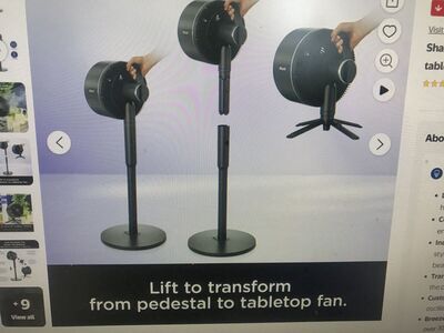 Shark flex breeze module they’re cooling system fan