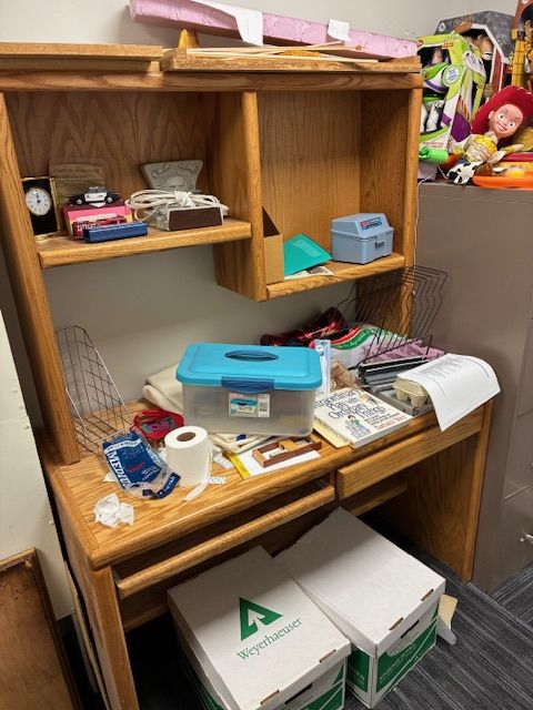 Oak Computer Desk for Student