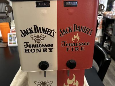 Jack Daniels Slim Shot Chiller Tennessee Honey & Fire Dual Dispenser Machine