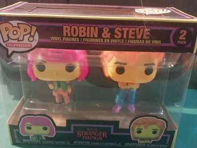Funko Pop! Television Stranger Things Robin & Steve 2-Pack Vinyl Figures