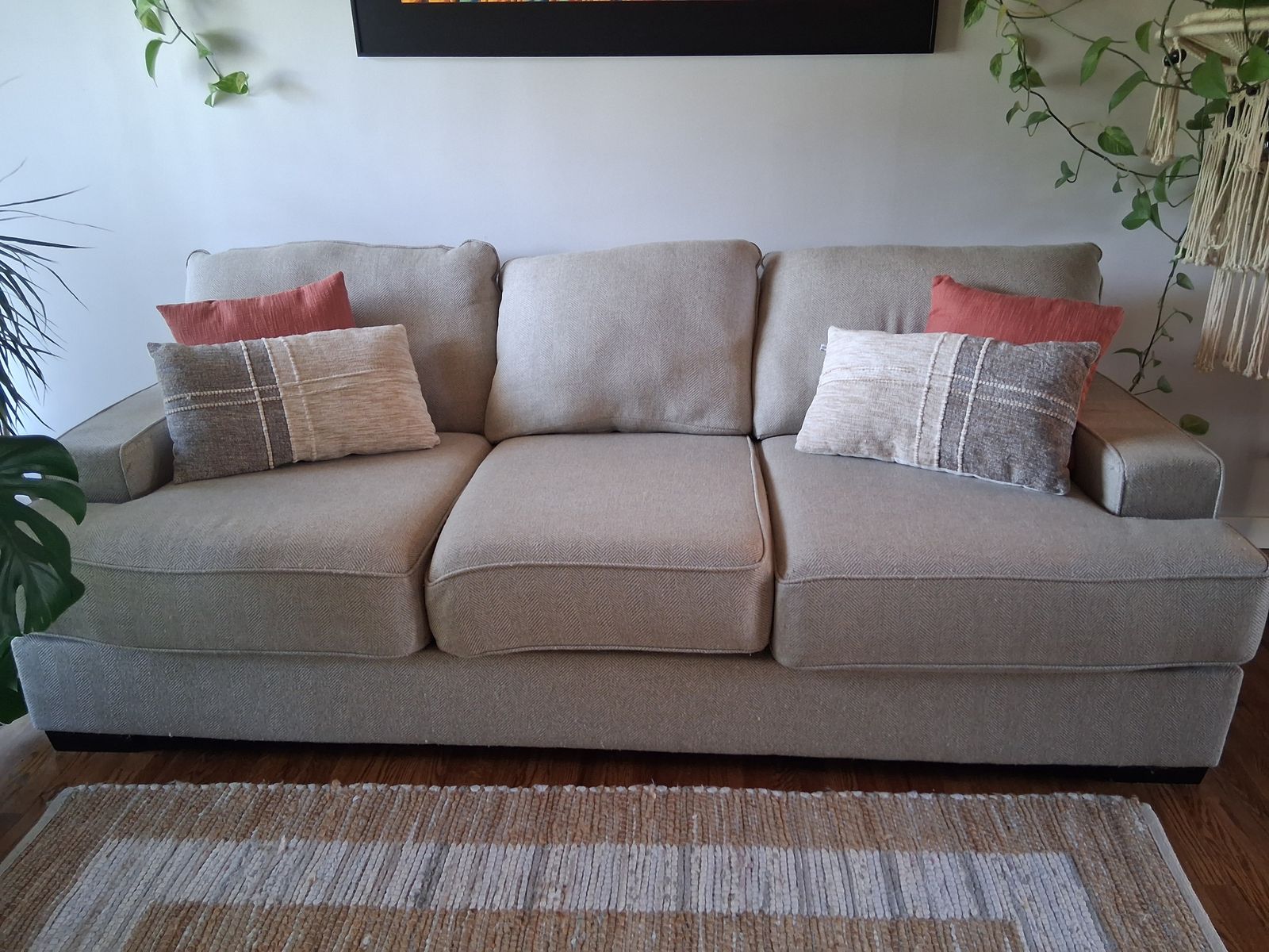 Large, Deep Cushion Sofa Sleeper