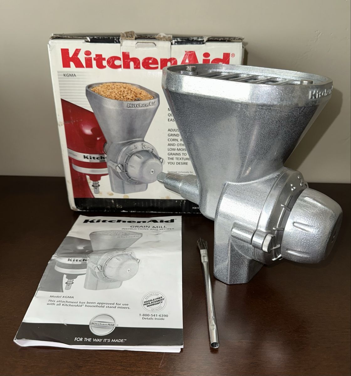 KitchenAid Stand Mixer Grain Mill Attachment - New In Box