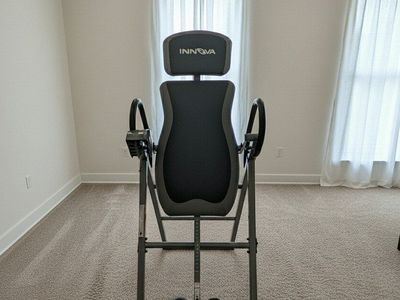 Inversion table, for back pain and decompression.