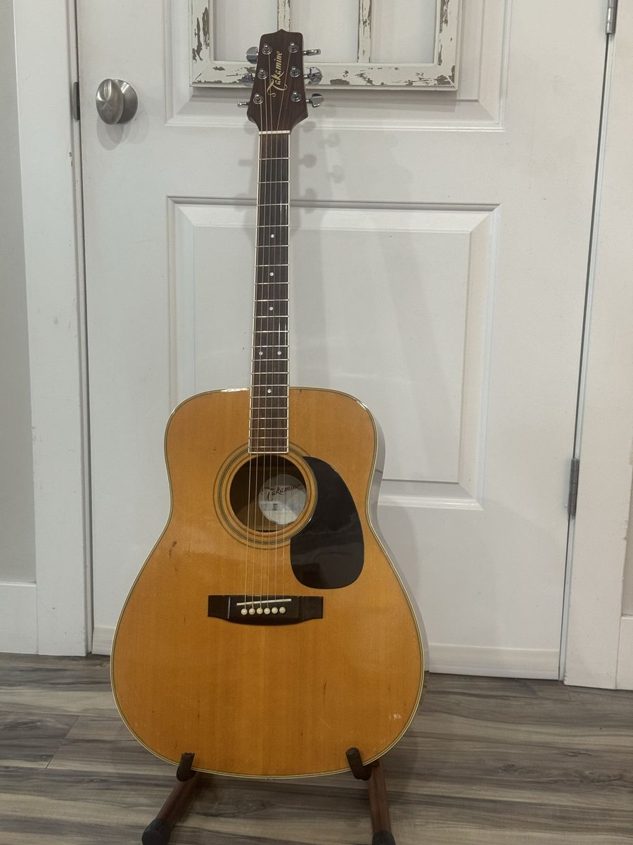 Takamine G332 Electric Acoustic Guitar Vintage
