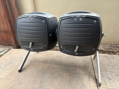 Lifetime Dual Bin Compost Tumbler Composter