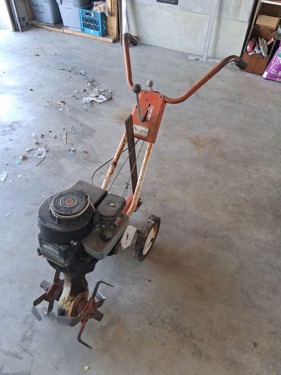 Running old time tiller