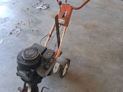 Running old time tiller