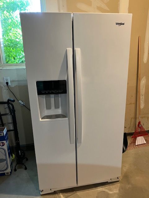 Whirlpool Refrigerator Side by Side