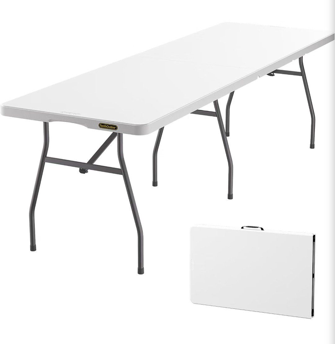 8 foot folding table