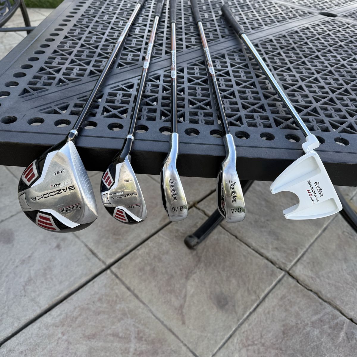 Tour Edge Bazooka HT MAX-J Jr 5 Club Golf Set For Youth 39-30" Length Left Handed