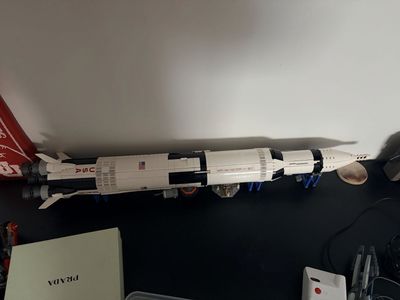 LEGO NASA Apollo Saturn V Rocket 21309 (Built) - Discontinued, Space Exploration Model