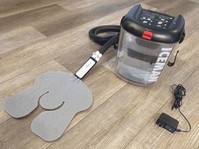 DonJoy Iceman Clear Cold Therapy Unit w/ Knee, Shoulder, Leg pad