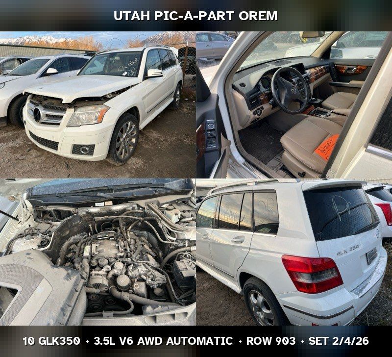 2010 Mercedes-Benz GLK350 Parts - UTPAP Orem