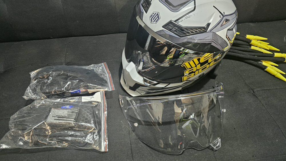 ILM cyborg gray pro size L with headset and more