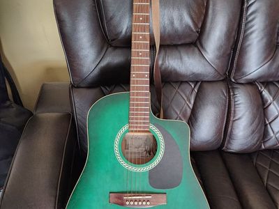 Art & Luthrie Acoustic Guitar w/ Gig Bag and Strap