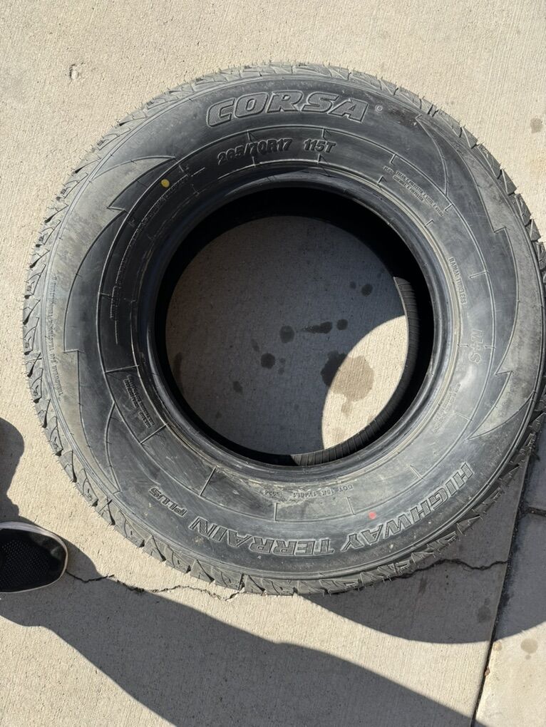 New Tire 265/70/17