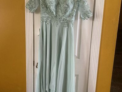 Formal Dress Sage Green Women Size 4