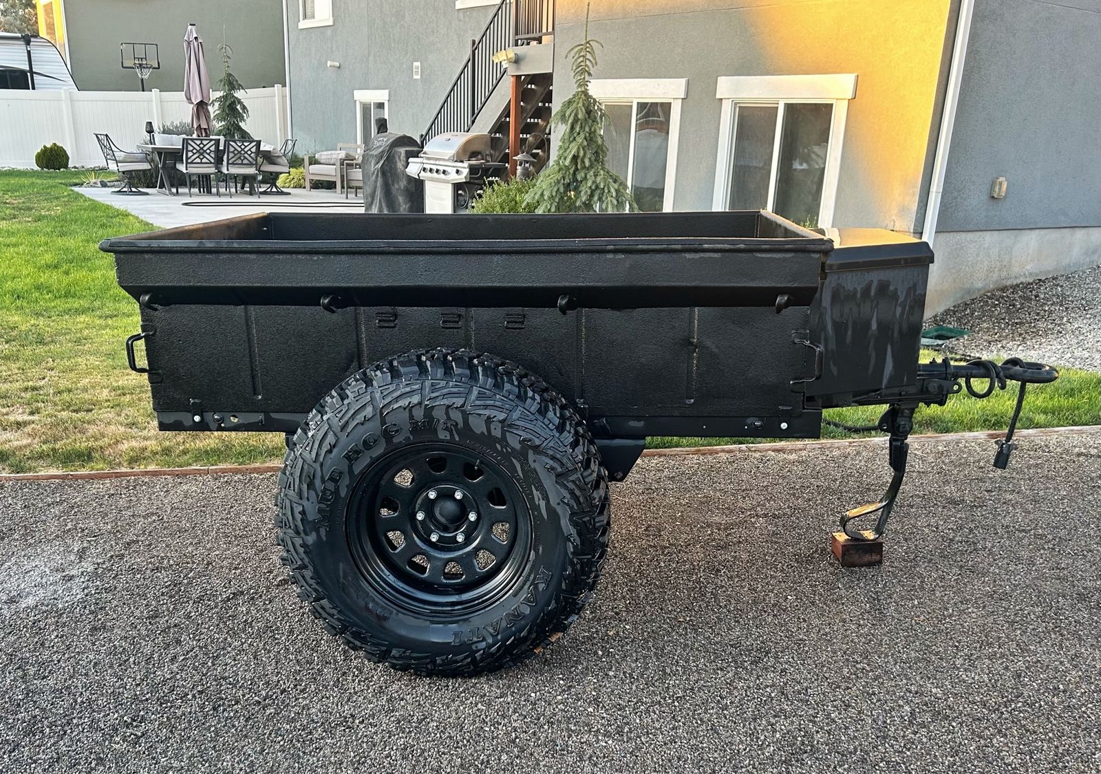 1964 M416 overland trailer