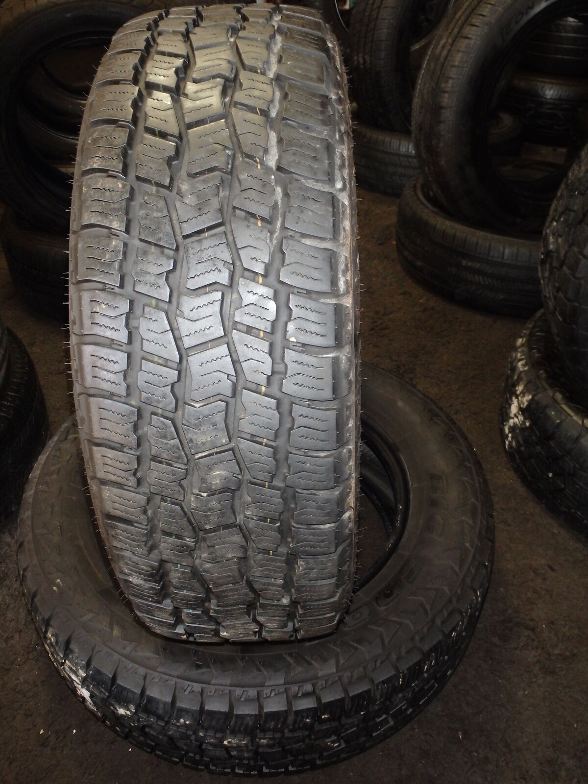 235/65R17 BIG O BIG FOOT ALL TERRAIN PAIR OF  TWO USED TIRES