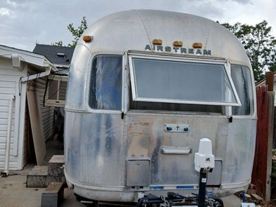 1978 31' Vintage Sovereign Airstream Travel Trailer - Wood Cabinet Interior