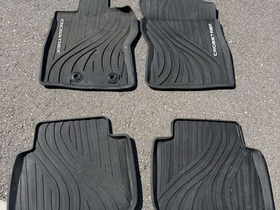 OEM Rubber All Weather Floor Mats for 2024-2026 Subaru Crosstrek 24-26
