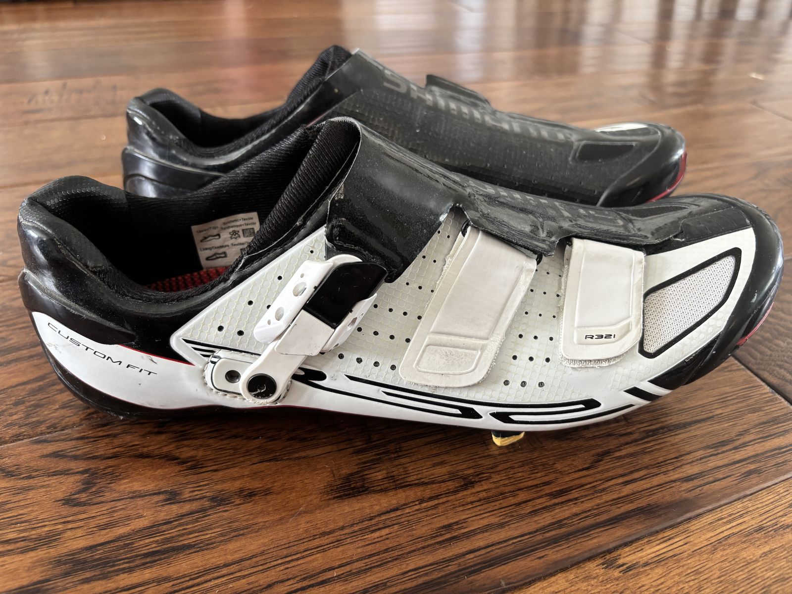 Shimano R321 Custom-Fit Cycling Shoes Sz 45.5 10.9